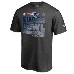 Men's New England Patriots Super Bowl LI Champions Fanatics T Shirt XL BNIB